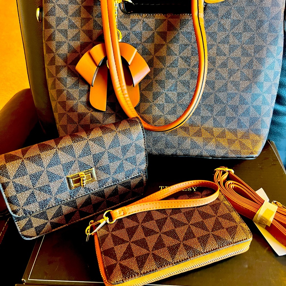 3 Piece Fashion Tote Bag